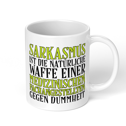 CupHaven® MFA Tasse - Sarkasmus einer Medizinischen Fachangestellten - Geschenk für Medizinische Fachangestellte und Arzthelferinnen