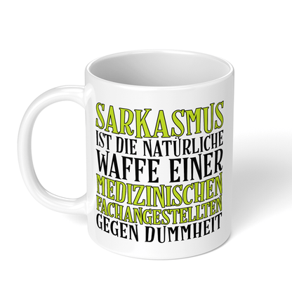 CupHaven® MFA Tasse - Sarkasmus einer Medizinischen Fachangestellten - Geschenk für Medizinische Fachangestellte und Arzthelferinnen