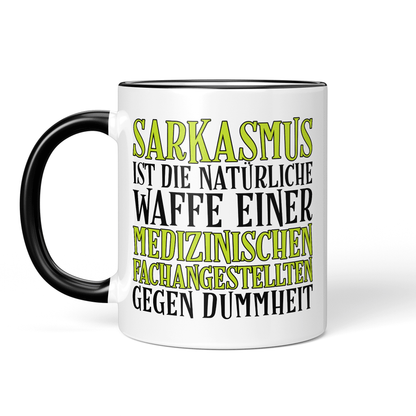 CupHaven® MFA Tasse - Sarkasmus einer Medizinischen Fachangestellten - Geschenk für Medizinische Fachangestellte und Arzthelferinnen