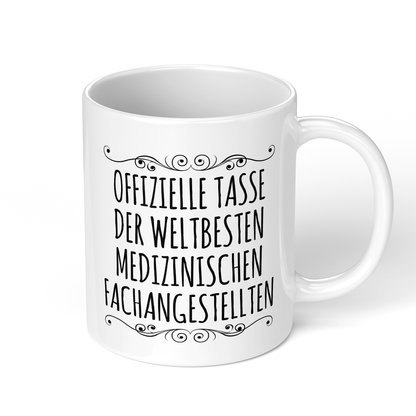 CupHaven® MFA Tasse - Weltbeste Medizinische Fachangestellte - Geschenk für Medizinische Fachangestellte und Arzthelferinnen