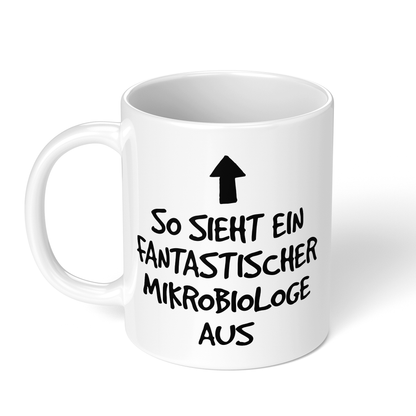 CupHaven® Mikrobiologie Tasse - Fantastischer Mikrobiologe - Geschenk für Mikrobiologen und Mikrobiologinnen