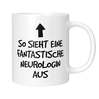 CupHaven® Neurologie Tasse - Fantastische Neurologin - Geschenk für Neurologen und Neurologinnen