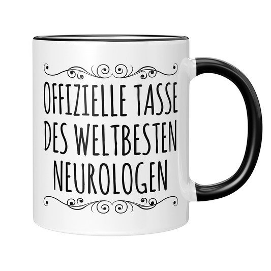 CupHaven® Neurologie Tasse - Weltbester Neurologe - Geschenk für Neurologen und Neurologinnen
