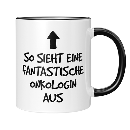 CupHaven® Onkologie Tasse - Fantastische Onkologin - Geschenk für Onkologen und Onkologinnen