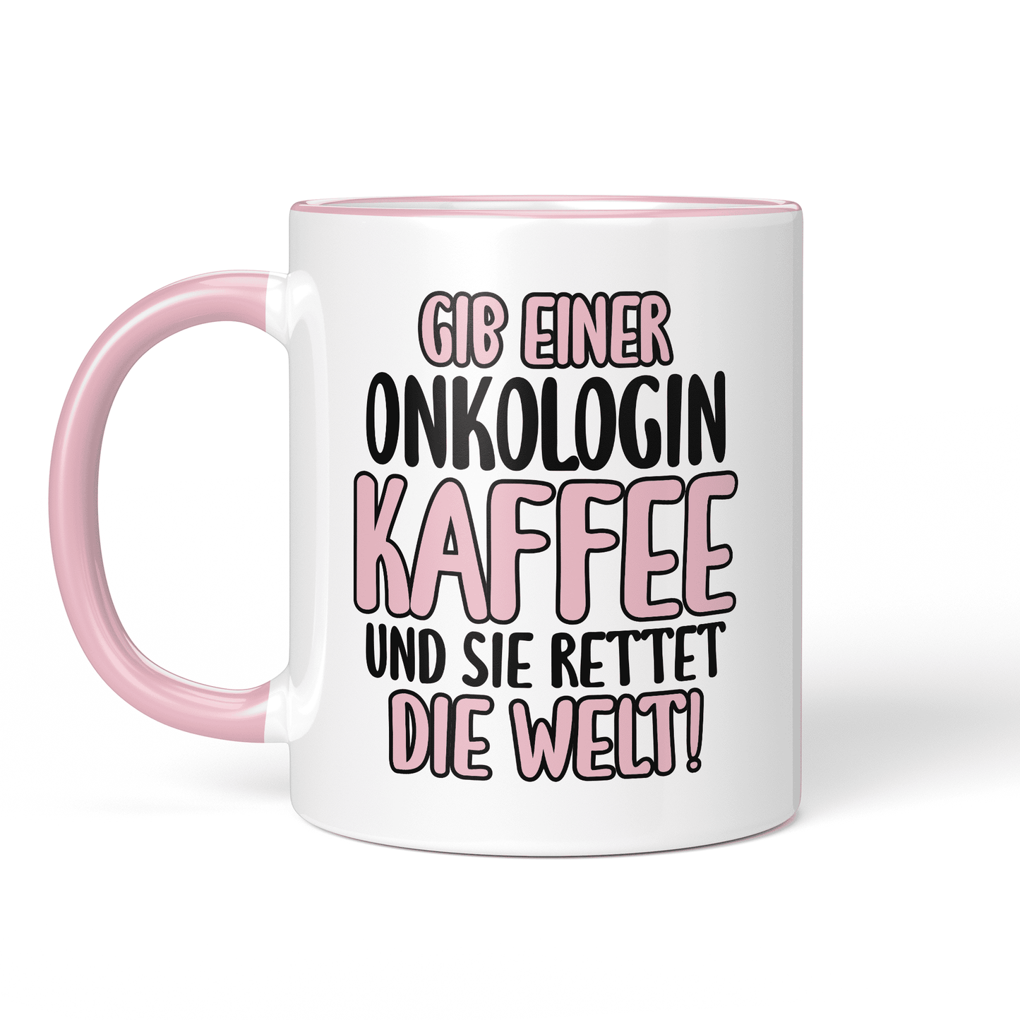 CupHaven® Onkologie Tasse - Gib einer Onkologin Kaffee - Geschenk für Onkologen und Onkologinnen