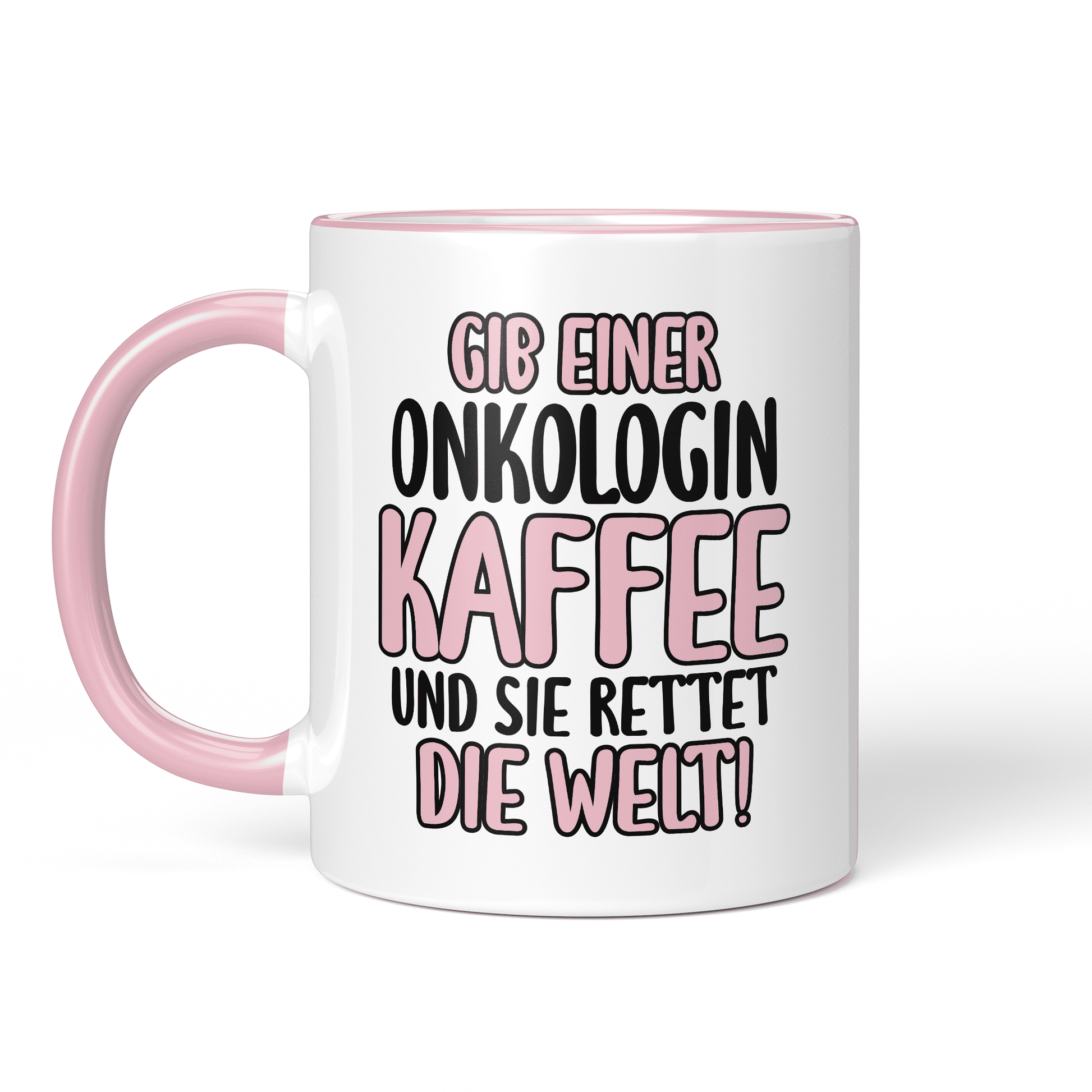 CupHaven® Onkologie Tasse - Gib einer Onkologin Kaffee - Geschenk für Onkologen und Onkologinnen