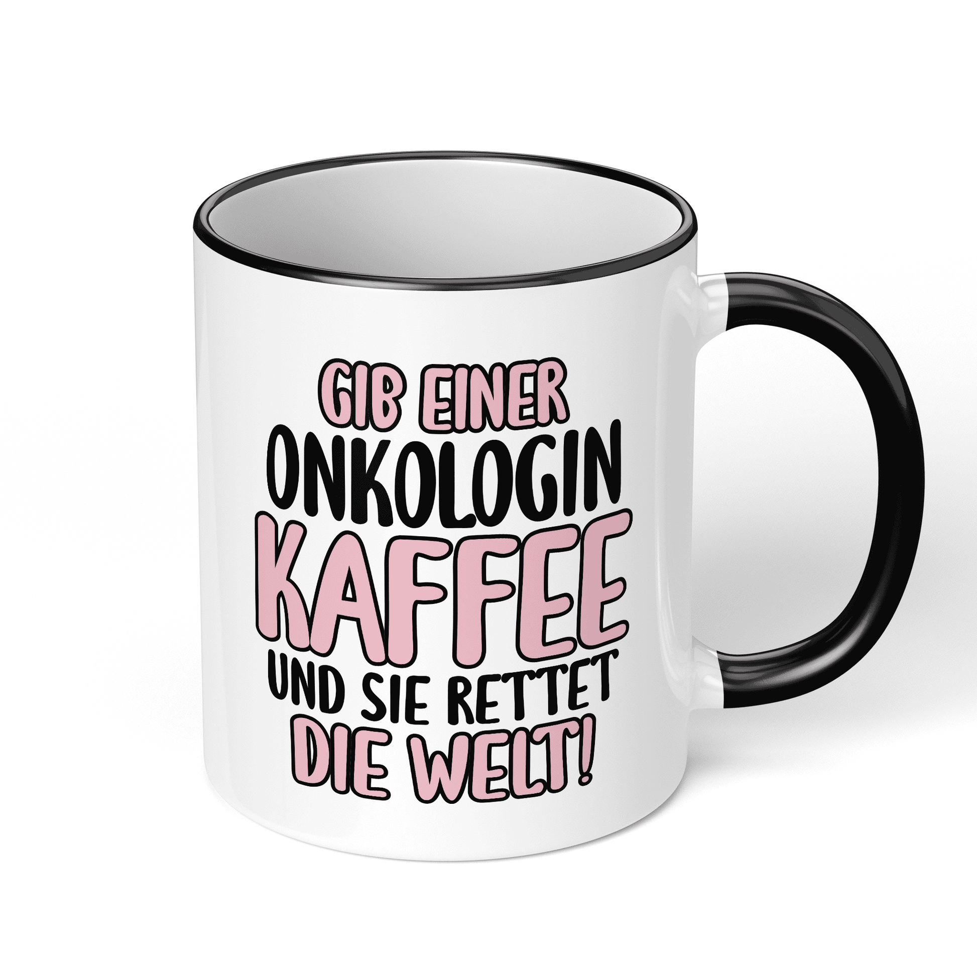 CupHaven® Onkologie Tasse - Gib einer Onkologin Kaffee - Geschenk für Onkologen und Onkologinnen