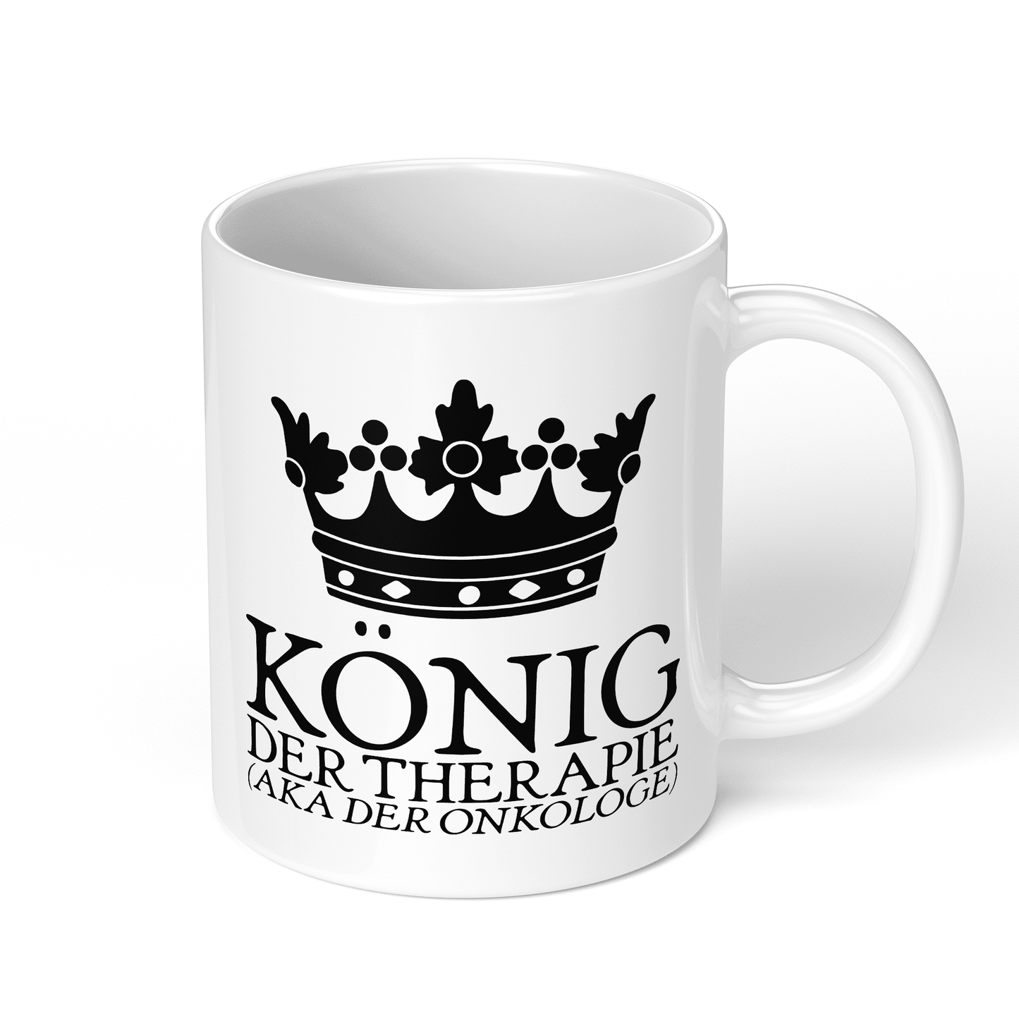 CupHaven® Onkologie Tasse - König der Therapie (aka der Onkologe) - Geschenk für Onkologen und Onkologinnen