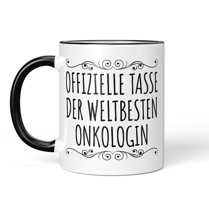CupHaven® Onkologie Tasse - Weltbeste Onkologin - Geschenk für Onkologen und Onkologinnen