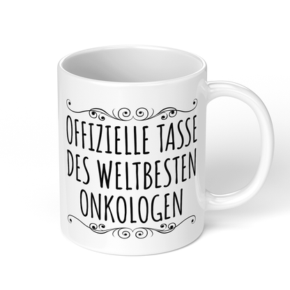 CupHaven® Onkologie Tasse - Weltbester Onkologe - Geschenk für Onkologen und Onkologinnen
