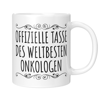 CupHaven® Onkologie Tasse - Weltbester Onkologe - Geschenk für Onkologen und Onkologinnen