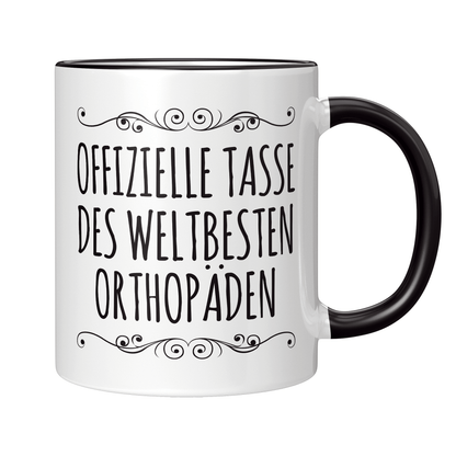 Orthopäde Tasse - Weltbester Orthopäde (Orthopädin, Orthopädie, Geschenk)