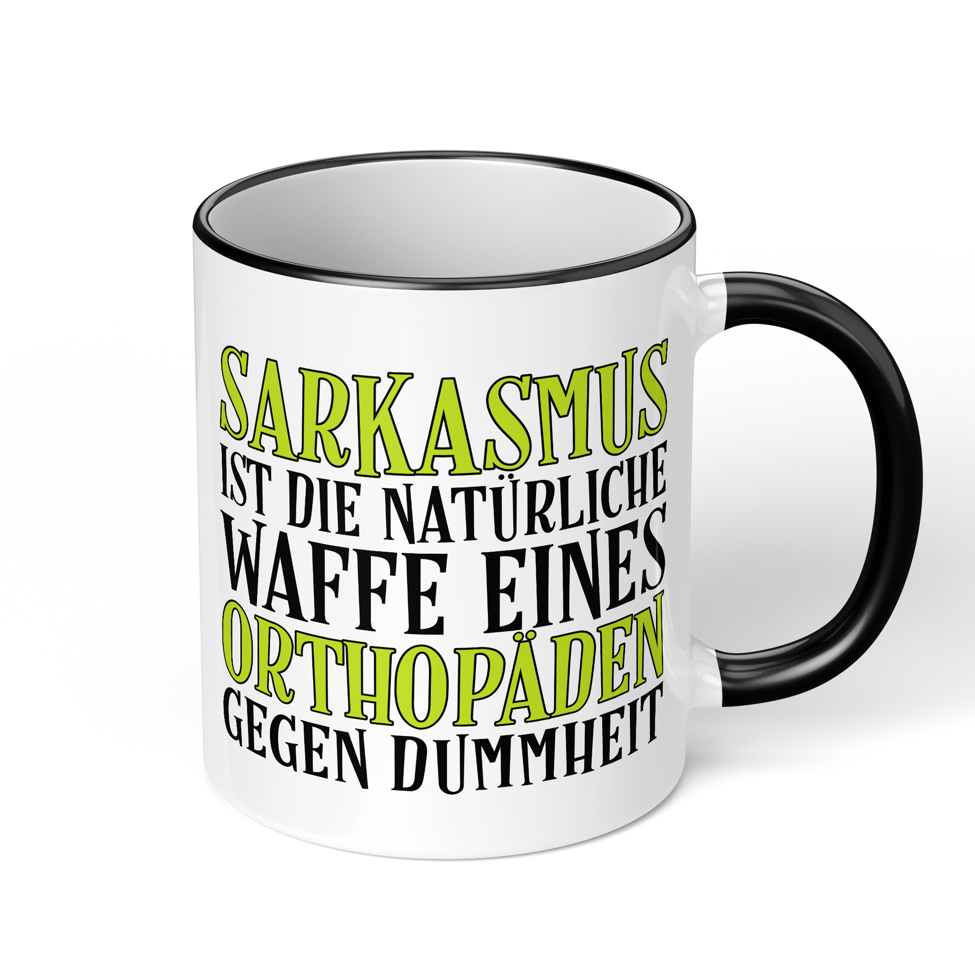 CupHaven® Orthopädie Tasse - Sarkasmus eines Orthopäden - Geschenk für Orthopäden und Orthopädinnen