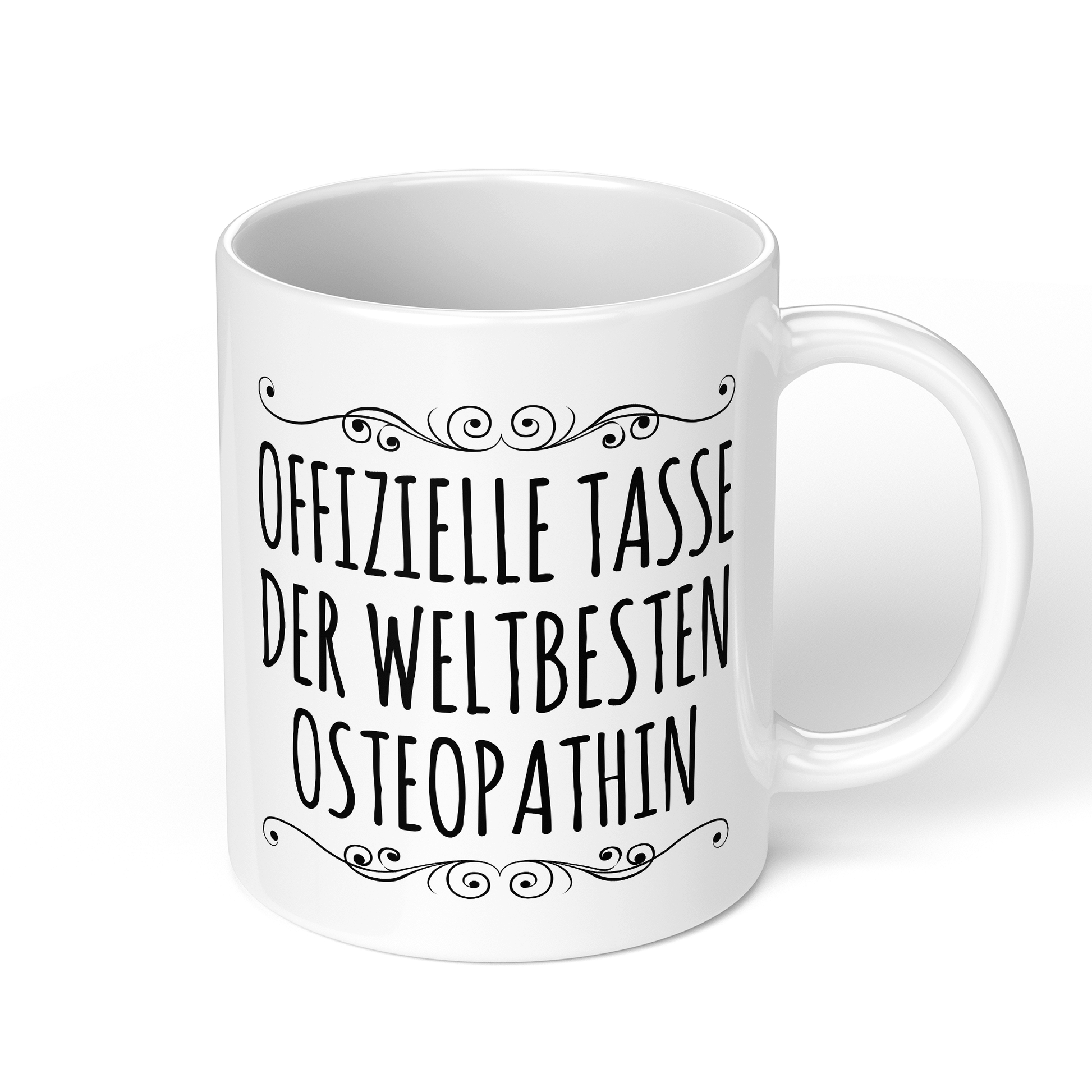 CupHaven® Osteopathie Tasse - Weltbeste Osteopathin - Geschenk für Osteopathen und Osteopathinnen