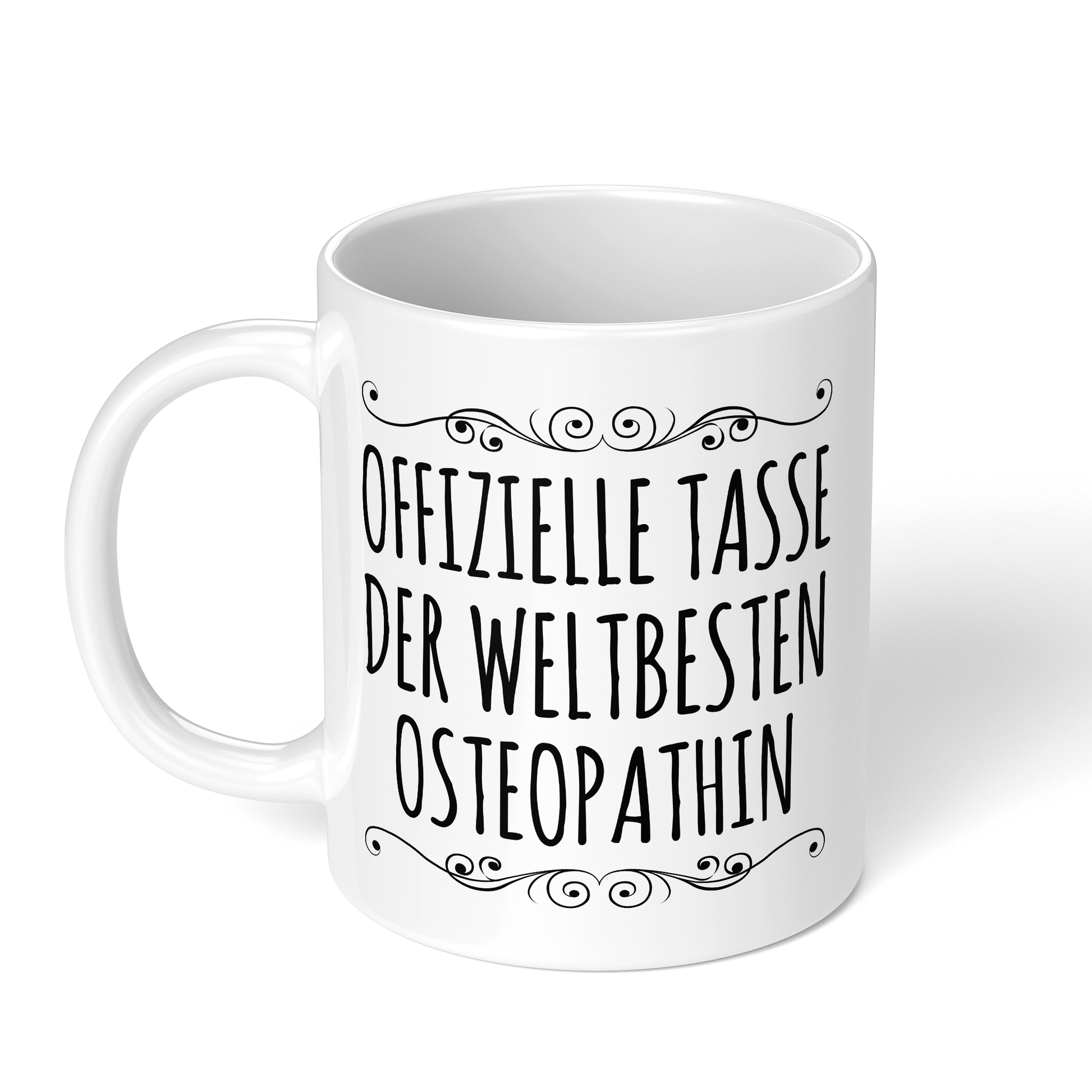 CupHaven® Osteopathie Tasse - Weltbeste Osteopathin - Geschenk für Osteopathen und Osteopathinnen