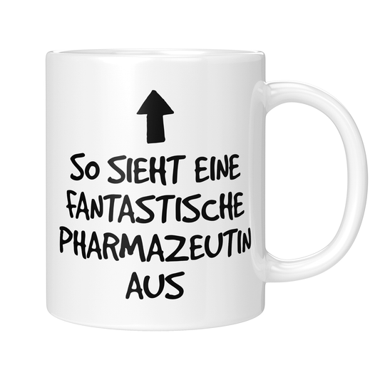 CupHaven® Pharmazie Tasse - Fantastische Pharmazeutin - Geschenk für Pharmazeuten und Pharmazeutinnen