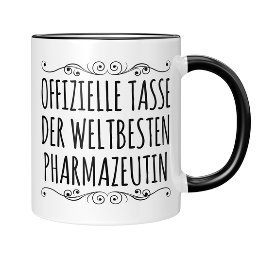 CupHaven® Pharmazie Tasse - Weltbeste Pharmazeutin - Geschenk für Pharmazeuten und Pharmazeutinnen