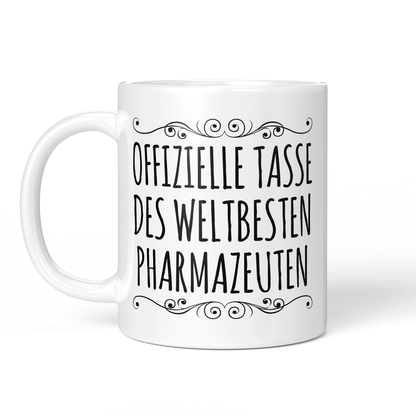 CupHaven® Pharmazie Tasse - Weltbester Pharmazeut - Geschenk für Pharmazeuten und Pharmazeutinnen