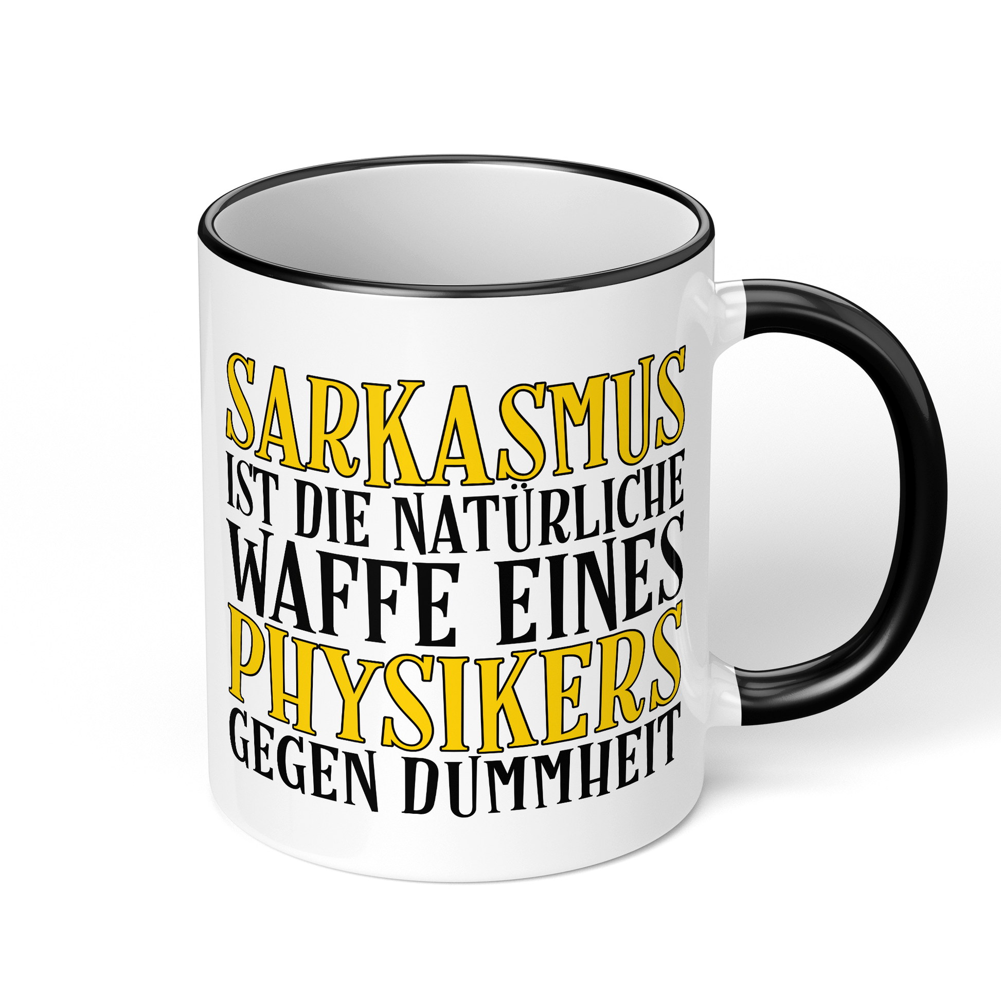 CupHaven® Physik Tasse - Sarkasmus eines Physikers - Geschenk für Physiker und Physikerinnen