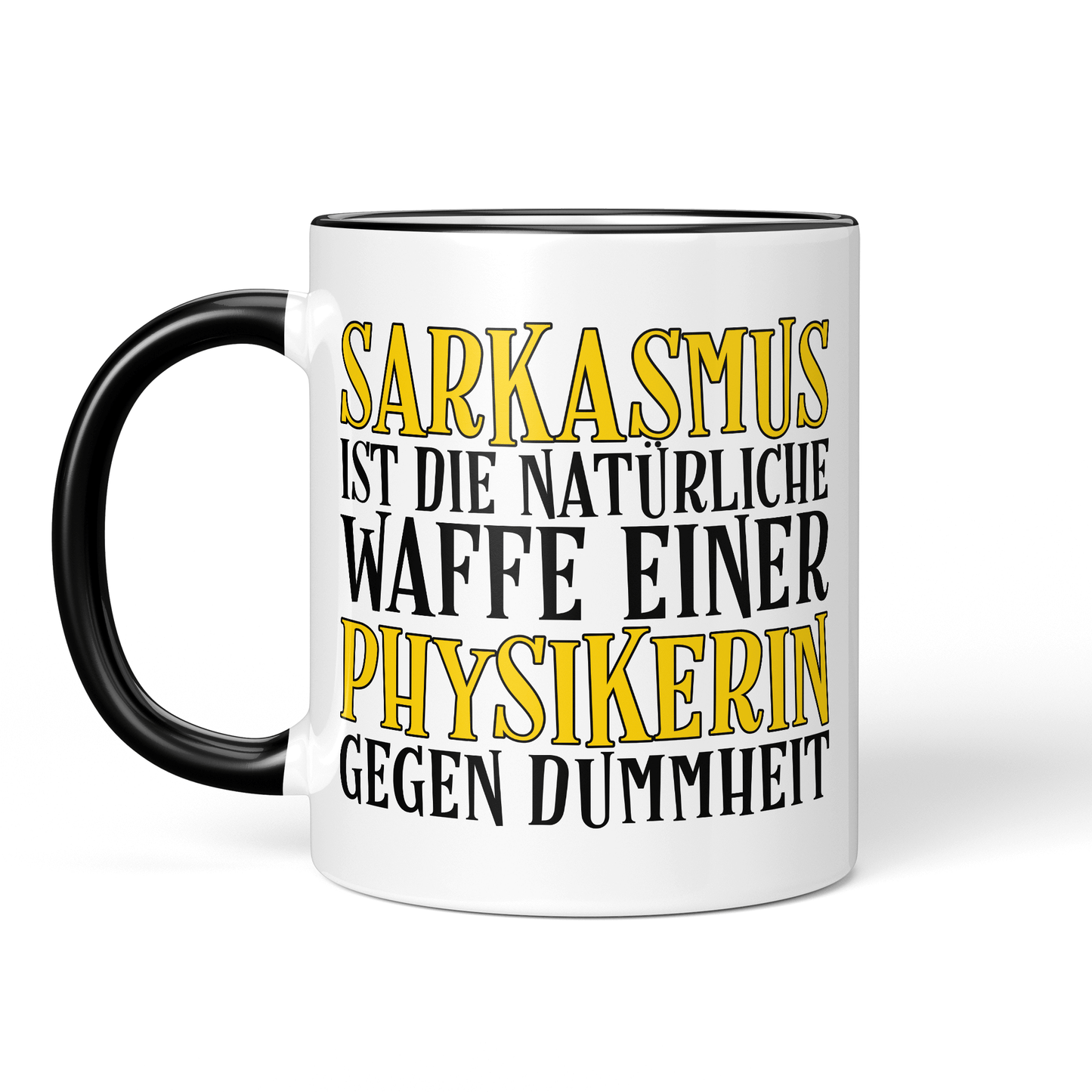 CupHaven® Physik Tasse - Sarkasmus einer Physikerin - Geschenk für Physiker und Physikerinnen