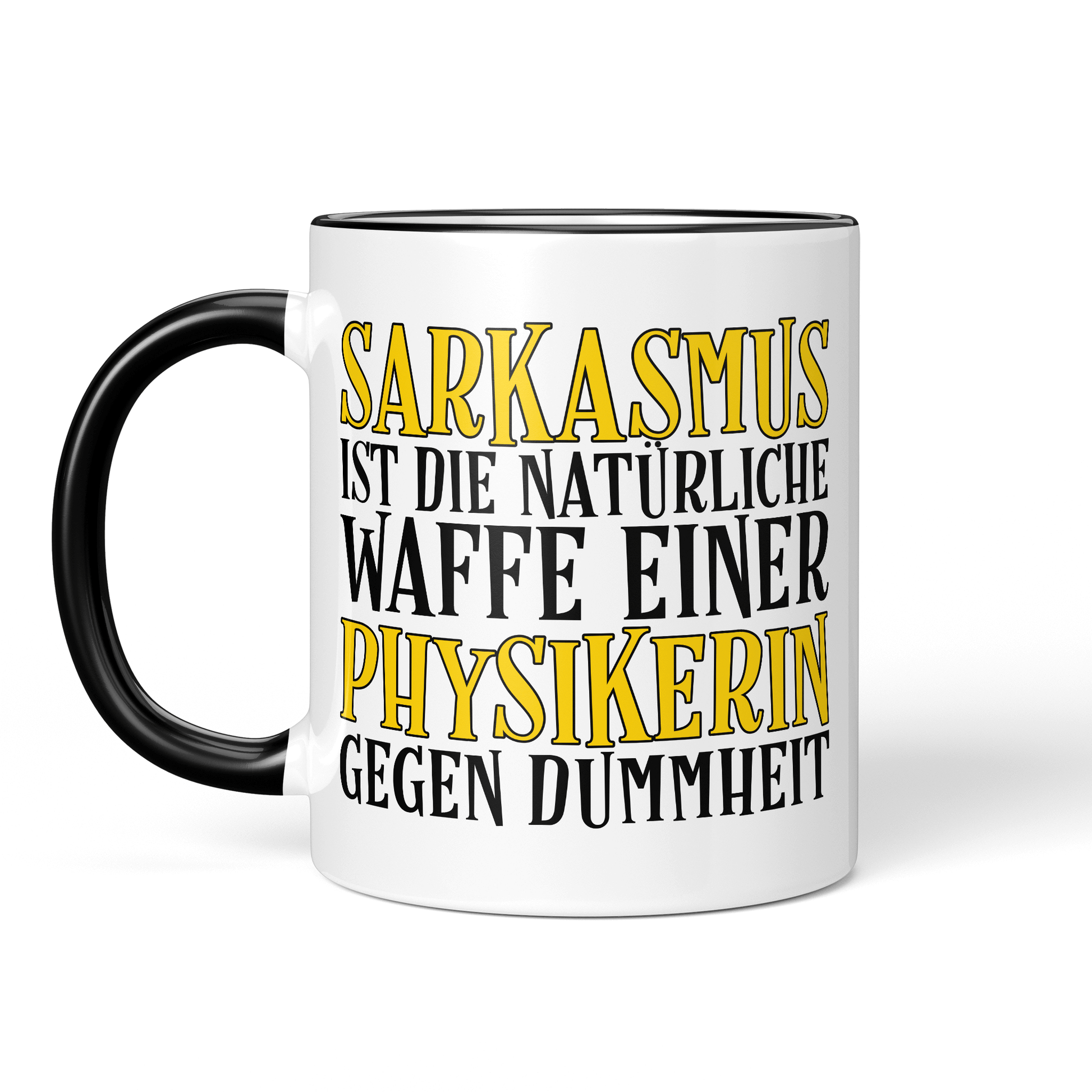 CupHaven® Physik Tasse - Sarkasmus einer Physikerin - Geschenk für Physiker und Physikerinnen