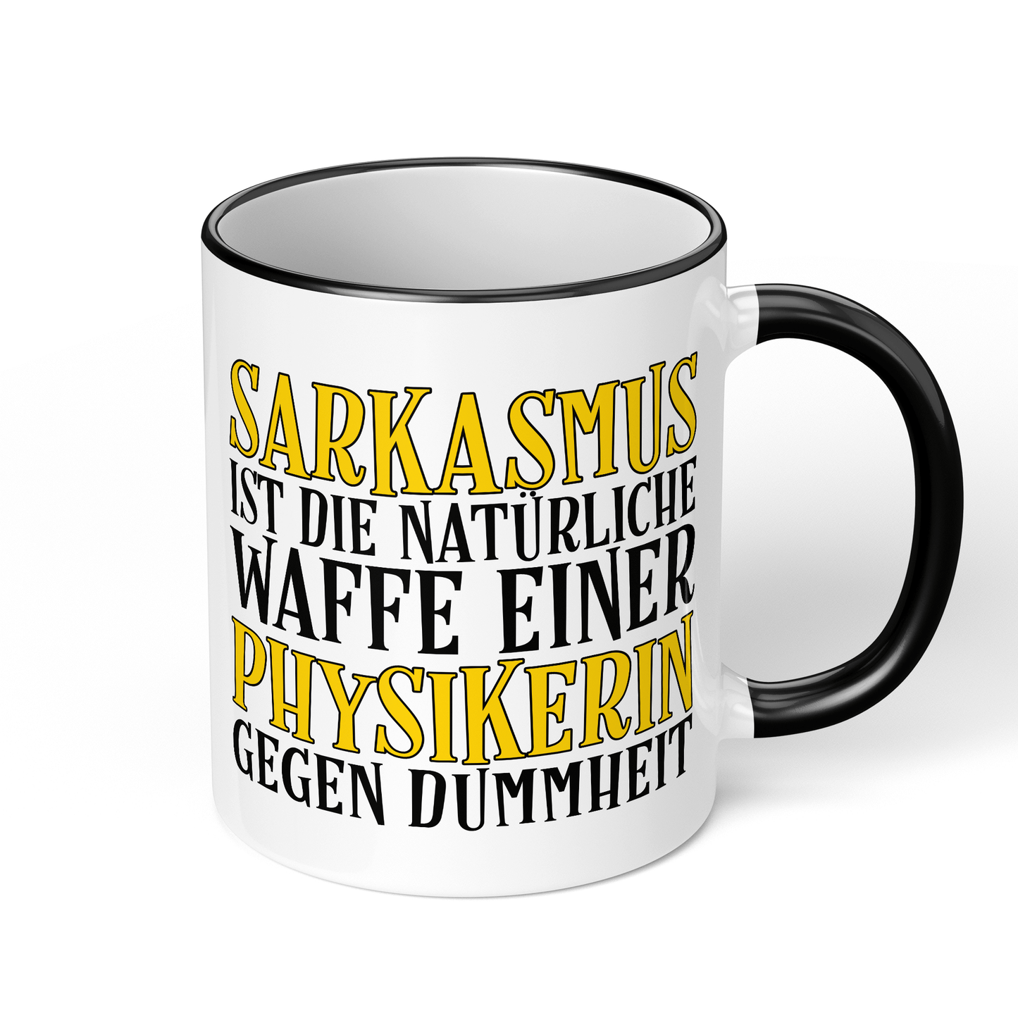 CupHaven® Physik Tasse - Sarkasmus einer Physikerin - Geschenk für Physiker und Physikerinnen