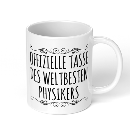 CupHaven® Physik Tasse - Weltbester Physiker - Geschenk für Physiker und Physikerinnen