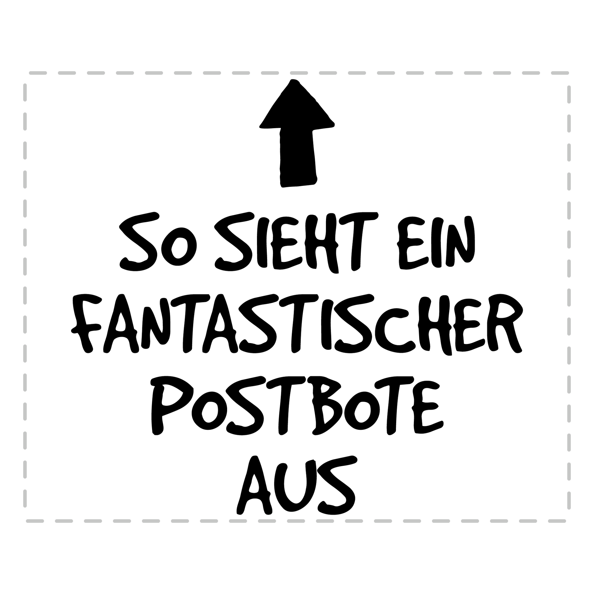 Postbote Tasse - Fantastischer Postbote (Postbotin, Briefträger, Zusteller, Geschenk)