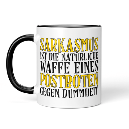 CupHaven® Postbote Tasse - Sarkasmus eines Postboten - Geschenk für Postboten und Postbotinnen