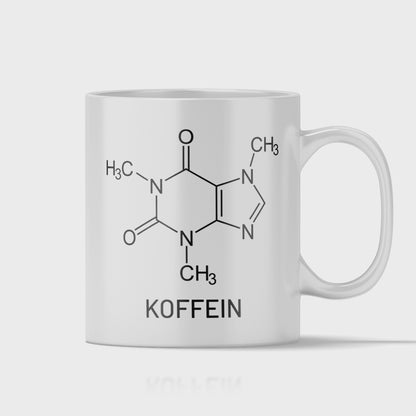 Chemie Tasse - Koffein-Strukturformel (Chemiker, Chemielaborant, Geschenk)