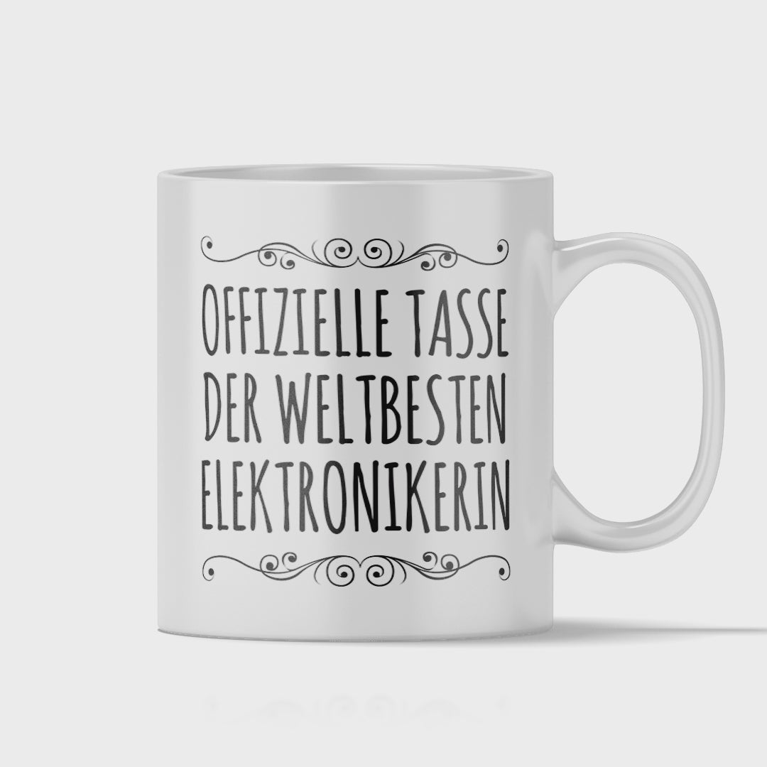 Elektroniker Tasse - Weltbeste Elektronikerin (Geschenk)