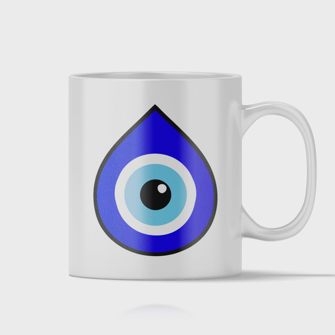 Spiritualität Tasse - Nazar-Auge (Schutzsymbol, Böser Blick, Geschenk)