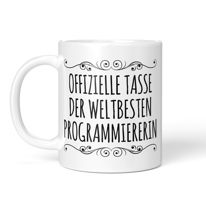 CupHaven® Programmierer Tasse - Weltbeste Programmiererin - Geschenk für Programmierer und Programmiererinnen
