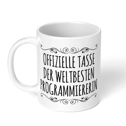 CupHaven® Programmierer Tasse - Weltbeste Programmiererin - Geschenk für Programmierer und Programmiererinnen