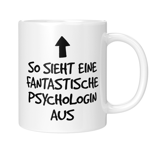 CupHaven® Psychologie Tasse - Fantastische Psychologin - Geschenk für Psychologen und Psychologinnen