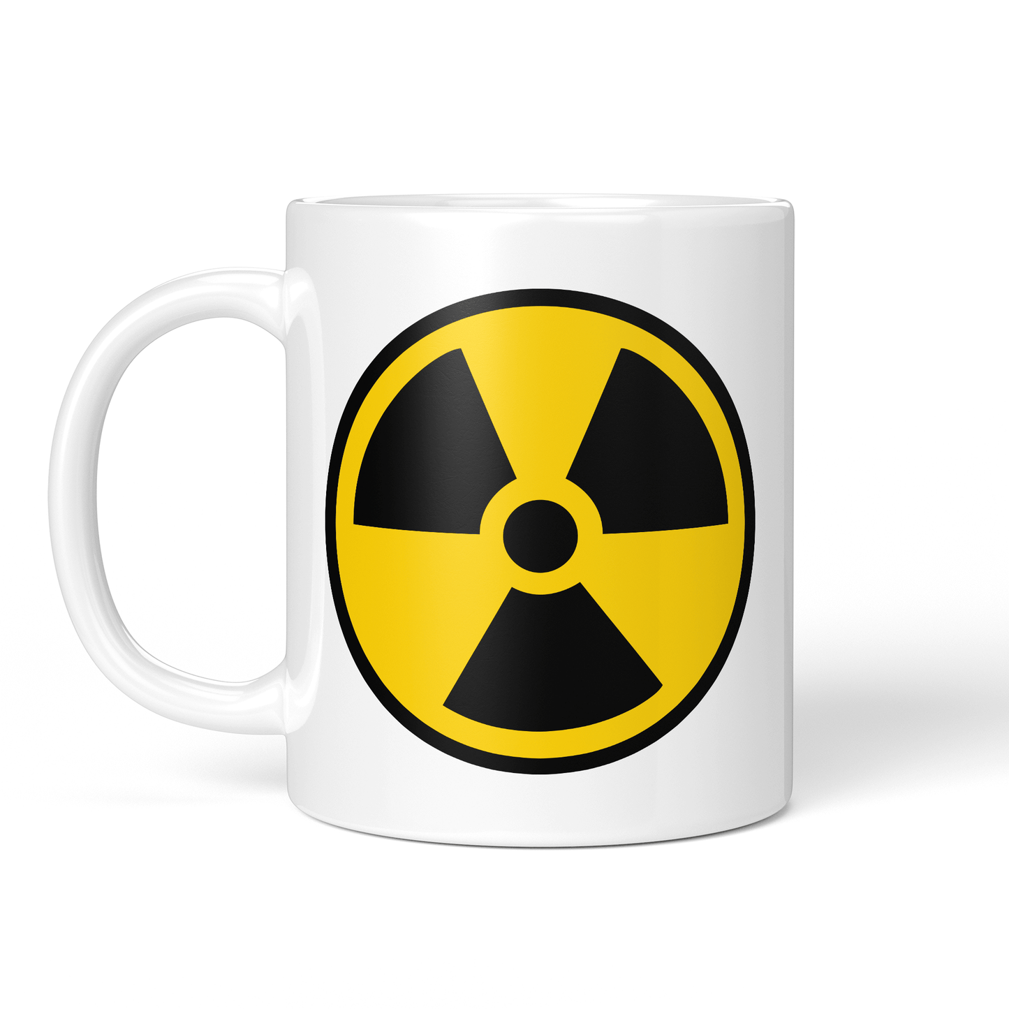 CupHaven® Radioaktiv Tasse - Strahlungssymbol / Radioaktivität - Geschenk für Wissenschaftler, Nerds und Geeks