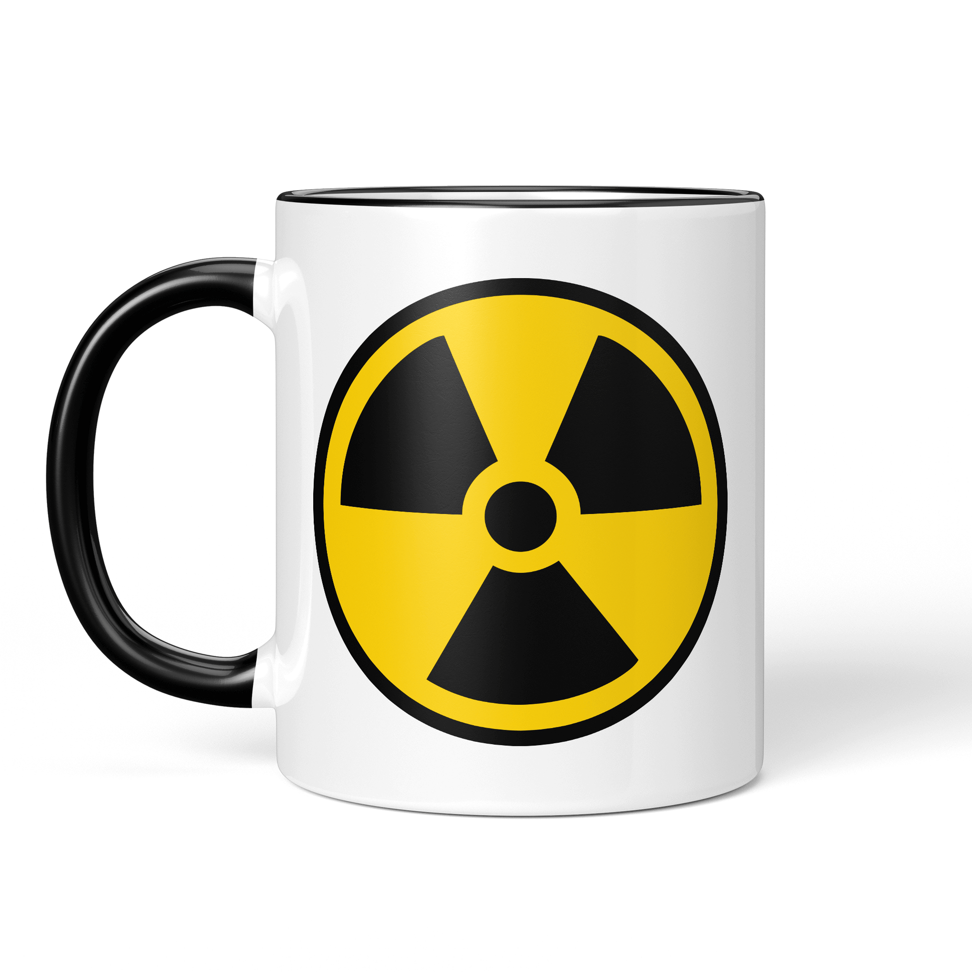 CupHaven® Radioaktiv Tasse - Strahlungssymbol / Radioaktivität - Geschenk für Wissenschaftler, Nerds und Geeks