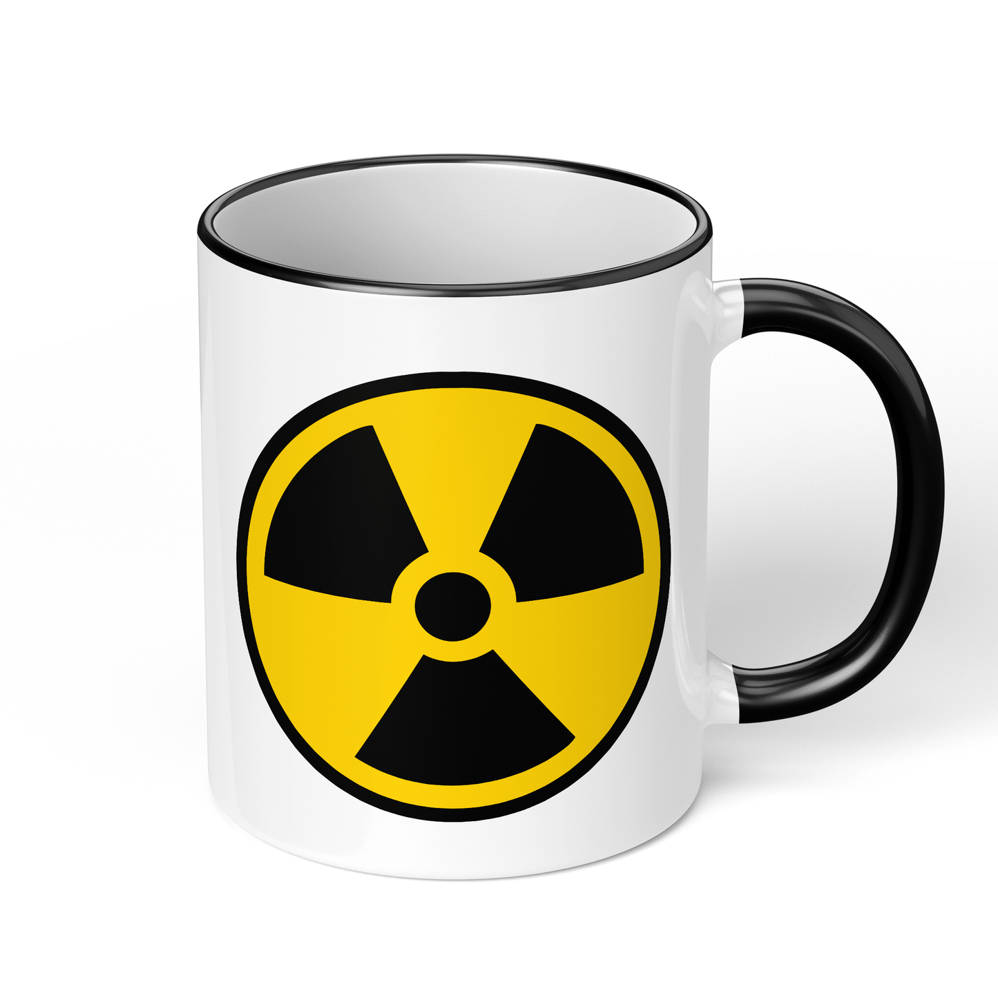 CupHaven® Radioaktiv Tasse - Strahlungssymbol / Radioaktivität - Geschenk für Wissenschaftler, Nerds und Geeks