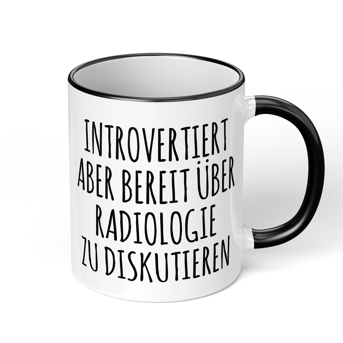 CupHaven® Radiologie Tasse - Introvertierter Radiologe - Geschenk für Radiologen und Radiologinnen