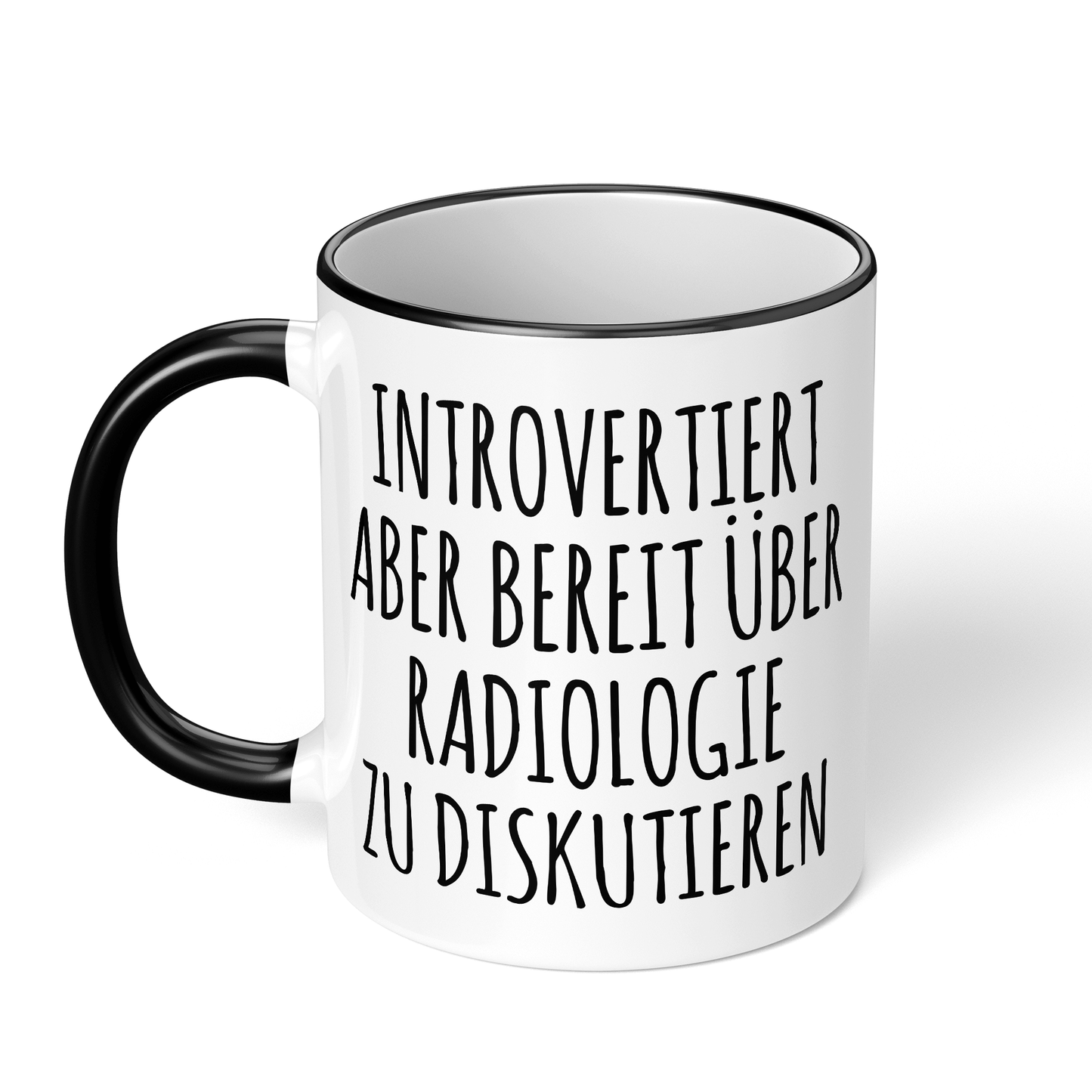CupHaven® Radiologie Tasse - Introvertierter Radiologe - Geschenk für Radiologen und Radiologinnen