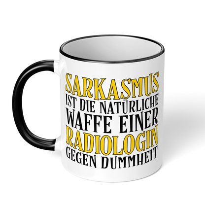 CupHaven® Radiologie Tasse - Sarkasmus einer Radiologin - Geschenk für Radiologen und Radiologinnen