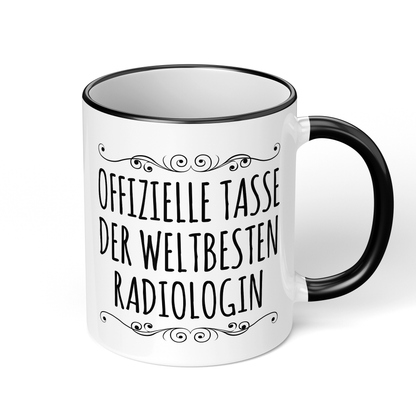 CupHaven® Radiologie Tasse - Weltbeste Radiologin - Geschenk für Radiologen und Radiologinnen