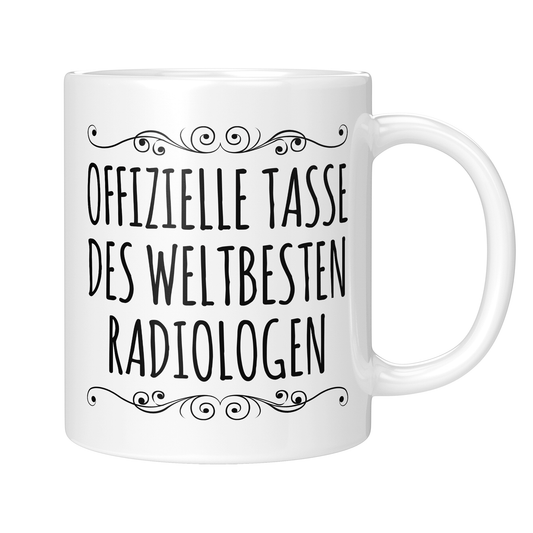 Radiologie Tasse - Weltbester Radiologe (Radiologin, Geschenk)