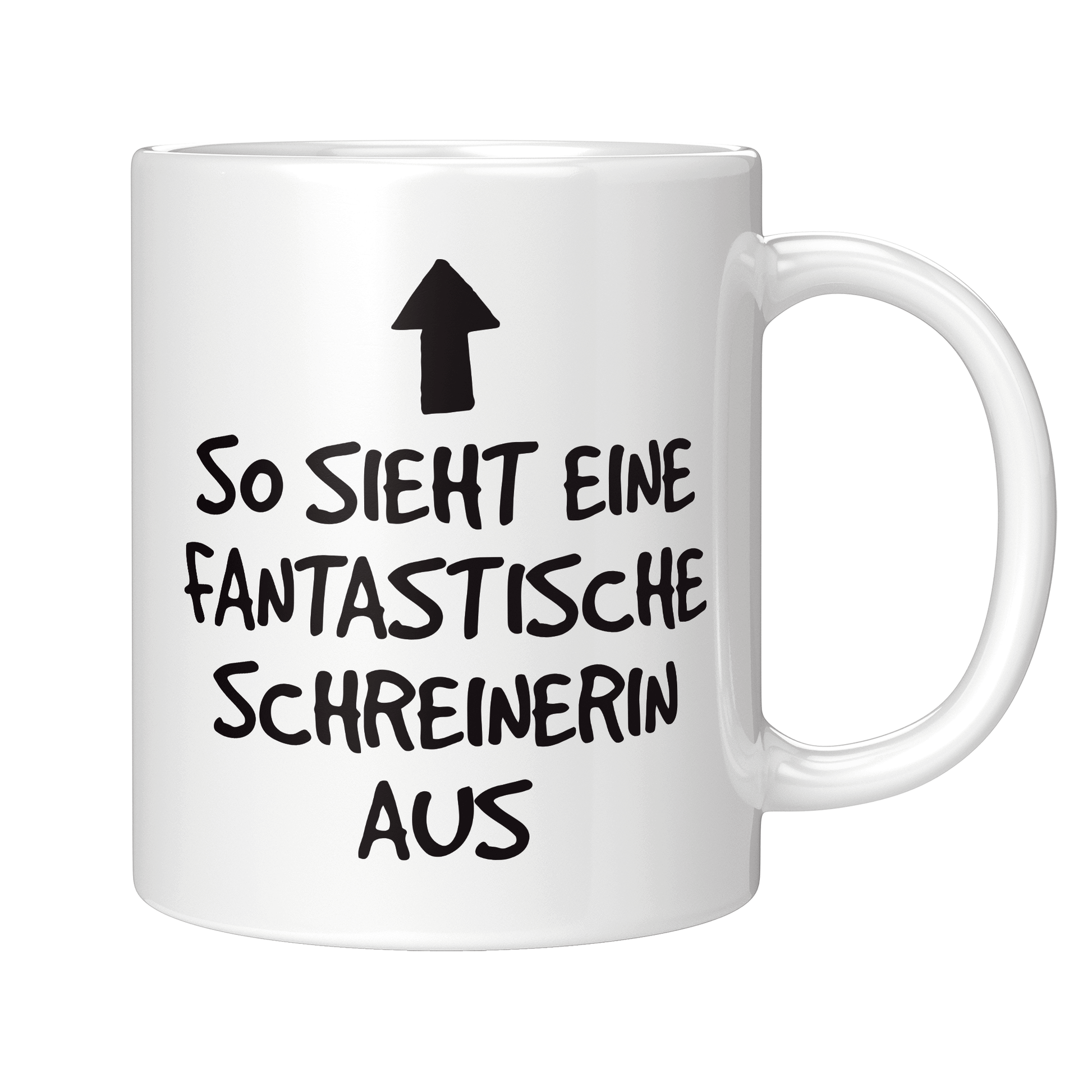 Schreiner Tasse - Fantastische Schreinerin (Schreinerei, Geschenk)