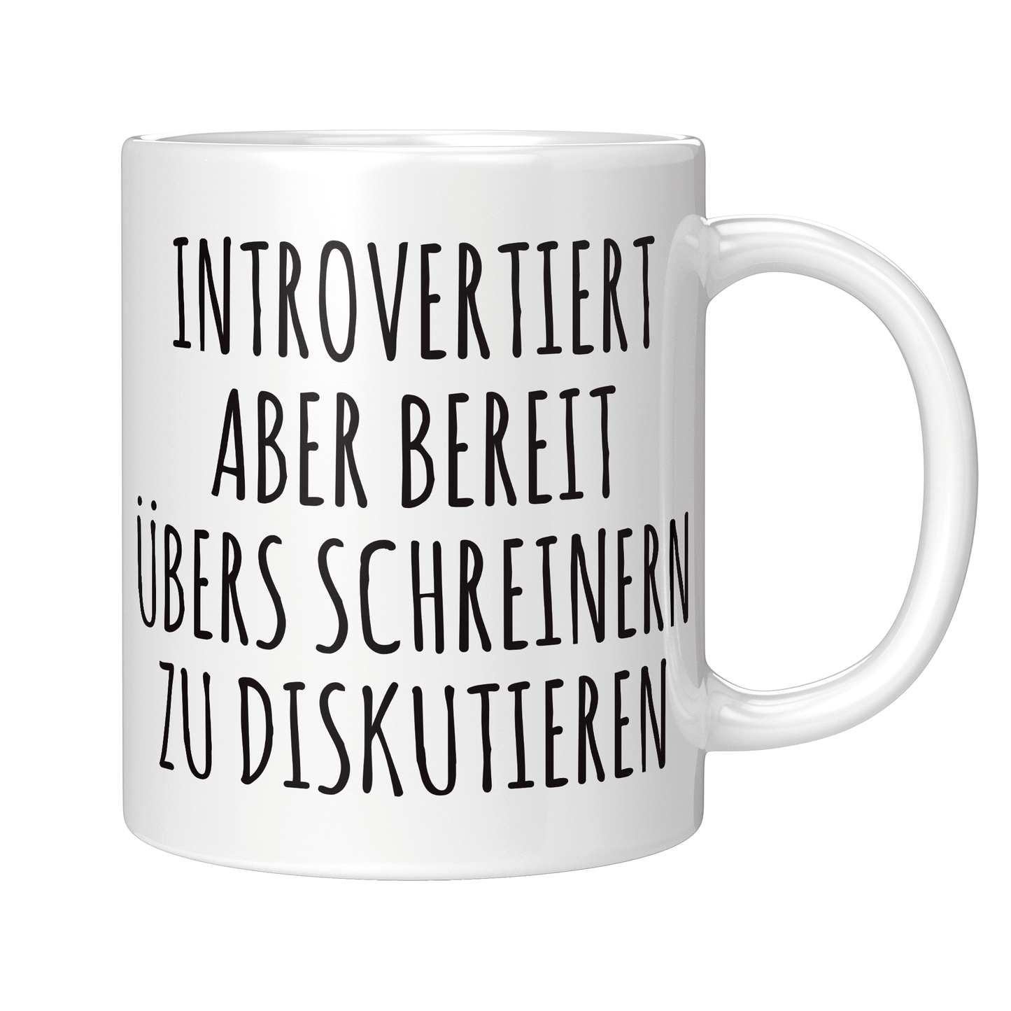 Schreiner Tasse Introvertierter Schreiner