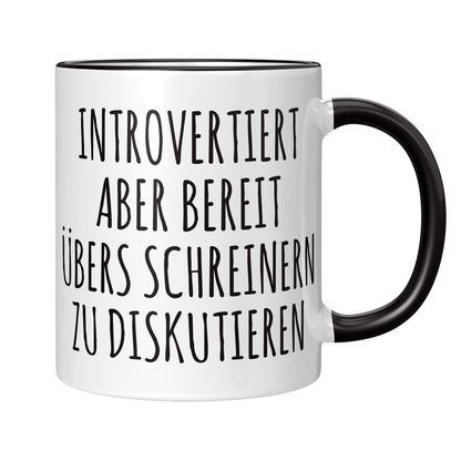 Schreiner Tasse Introvertierter Schreiner