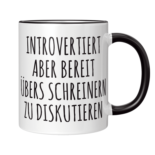 Schreiner Tasse Introvertierter Schreiner