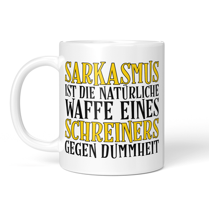 CupHaven® Schreiner Tasse - Sarkasmus eines Schreiners - Geschenk für Schreiner und Schreinerinnen