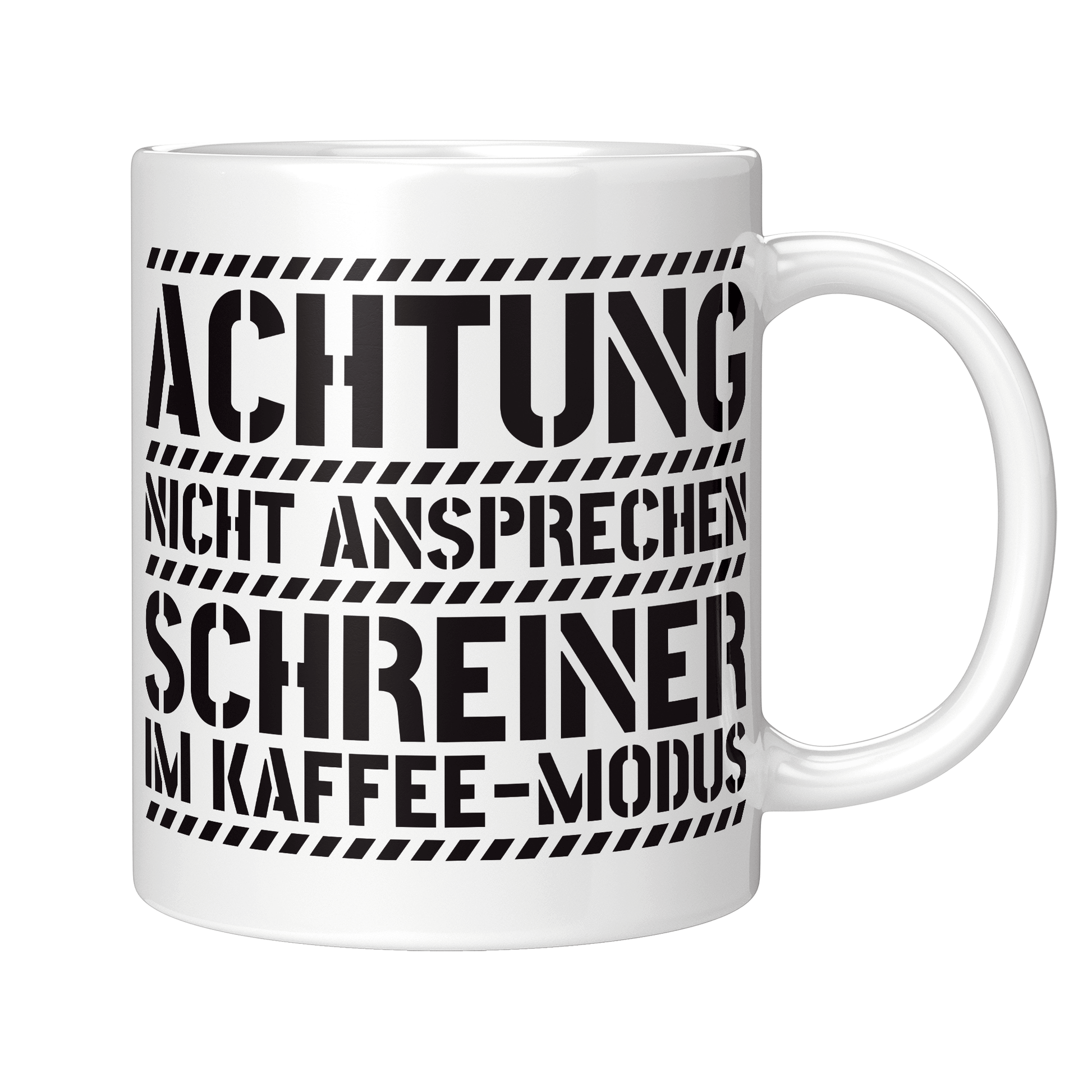 Schreiner Tasse - Schreiner im Kaffee-Modus (Schreinerin, Geschenk)