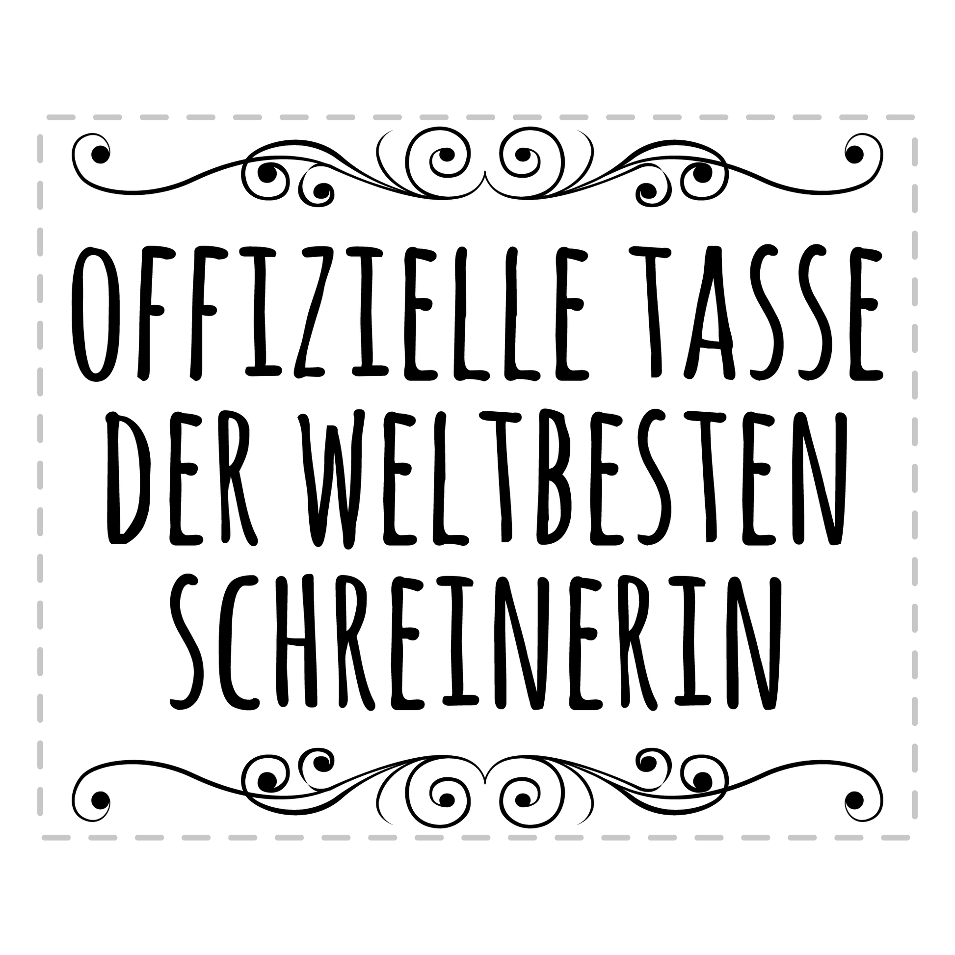 Schreiner Tasse Weltbeste Schreinerin